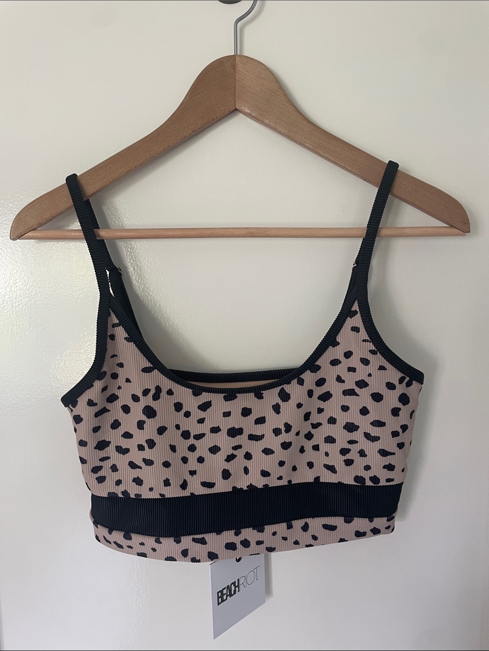 Beach Riot Eva Top in Taupe Spot - Picture 4 of 7